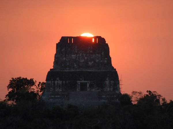 Sunrise in Tikal
