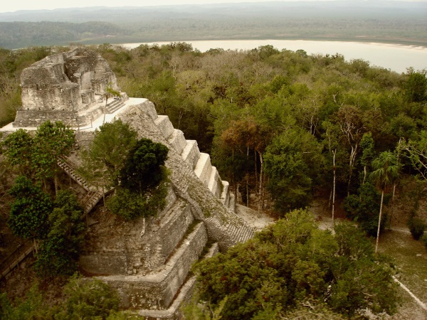 A Temple in Yaxha